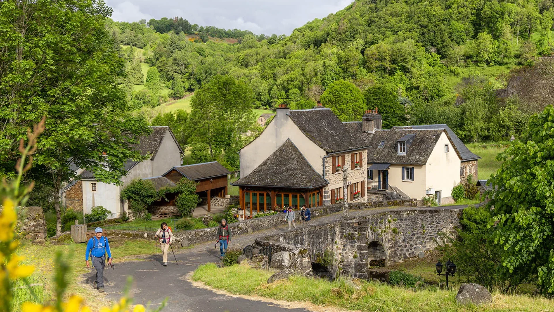 Pont des pélerins à Saint-Chély-d'Aubrac